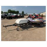 1996 & 1996 Polaris SLX Jet Skis & Trailer,