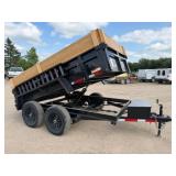 2025 Carry-On Patriot 6x10DLPE10K-TP Dump Trailer