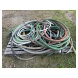 Pallet of Various Water Hoses