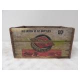 Grain Belt Beer Wood Crate, 19inWx12inDx10inT