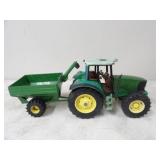 ERTL John Deere Plastic Cast Tractor w/