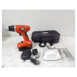 Black & Decker 18v Cordless Drill w/Charger,&