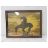"End of the Trail" Lithograph of James Frasers,