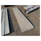 Approx. 35-Tuftex Vinyl Corrugated 12ft Panels in