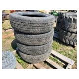 4-Goodyear Wrangler 235/75/R17 Tires