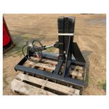 Skid Steer Hyd. Tree/Post Puller, Skid Steer Mount