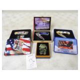 American Trucker, Eagle, & Horses 3in. Blade Knife