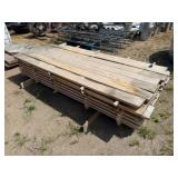 Approx. 35pc. Maple 1inx6inx8ft, & 14pc-