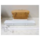 PT Cruier Wooden Picnic Basket, Westinghoue Vanity