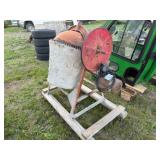 Cement Mixer, 220v, On Wheels, 3/4hp Engine
