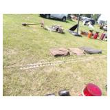 2-Sickles 15 & 12ft., 2-Canvas Taprs & Swather Can