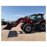 2012 Case IH Maxxum 140 MFWD, CAH,w/Case IH L105