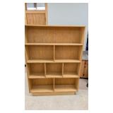 4 Shelf 4 Dividers Wood Shelf 66inTx48inWx12inD