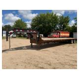 2012 35ft PJ FD362 Gooseneck Tandem Dually Trailer