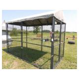 Retriever Fenced Dog Kennel w/Canvass Top,