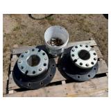 2-New Holland 10 Bolt Hubs w/Bolts