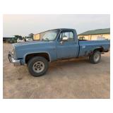 1987 Chevy Custom Deluxe 10 4x4, Reg. Cab, 8ft.Box