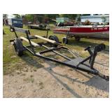 Single Axle Boat Trailer w/Winch, 215/75R15 Tires
