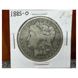 1885-O Silver Morgan Dollar