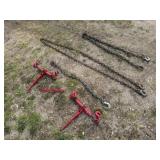 2-Chain Binders 5/16 & 3/8in, 1-44in Chain, &