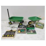John Deere Mini Wagon 14inWx5.7inT, &