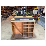 Sears Craftsman 8 1/4in. Radial Arm Saw on Bench