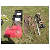 5 Gal. Boat Fuel Tank,2-Sets of Chains,U Bolts &