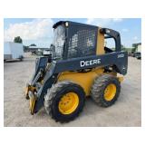 John Deere 332D Skid Steer, Diesel, 14-17.5 Tires