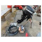 2016 Evinrude 9.8hp 4 Stroke BRP Outboard Motor w/