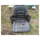 Black Tractor Seat