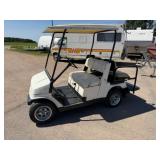 Yamaha Gas Golf Cart, Canopy, Rear Seat, Runs