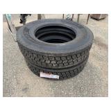 2-New RoadX 285/75R24.5 Truck Tires