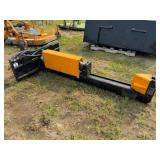 GIYI HLS25 Horizontal Log Splitter Skidsteer Mount