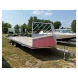 2024 SnoPro Tandem Axle 4 Place Snowmobile Trailer