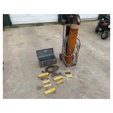 Victor Acetylene Torch on Wheels w/2 Tanks, Gauges