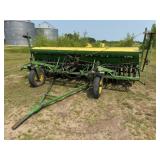 John Deere 14ft. Press Drill, Grass Seeder, Fert.