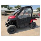 2017 Honda Pioneer 500 Automatic, 4WD, 1,504 Mi,