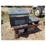 Kingsford Charcoal Grill on Rolling Cart