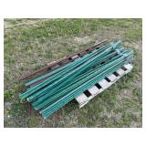 Approx. 22 Fence Posts, 6ft Long