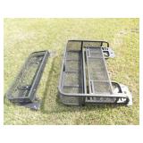 2-Metal Mounting Racks, Dimensions in Descript.