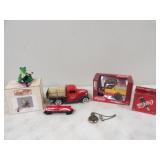 Coca Cola Metal Die Cast Ford Model T Coin Bank,