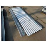 Tuftex PVC Corrugated Panels, 6-White, 9-Clear &