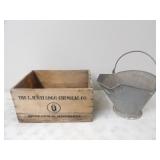 L.H.Kellogg Chemical Co Wood Crate, &