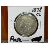 1878-CC Silver Morgan Dollar