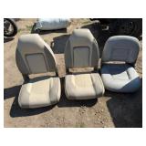 3 Boat Seats