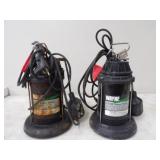 2-Wayne 1/3hp Submersible Sump Pump, 120v