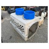 Petmate Lg. Dog Crate & 2 Heated Water Dishes,