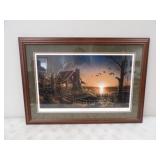 The Comforts of Home by Terry Redlin, Signed,