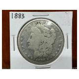 1883 Silver Morgan Dollar