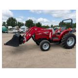 2005 Massey Ferguson 1547 MFWD w/MF 1530 Loader